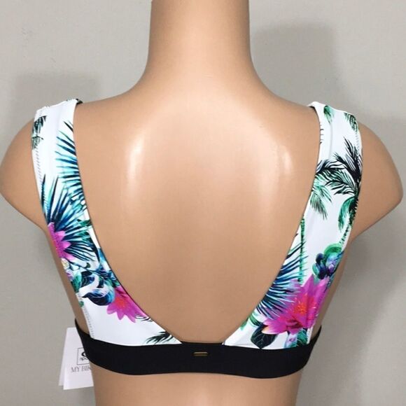 RIP CURL reversible Palms Away Halter bikini top - Picture 6 of 9